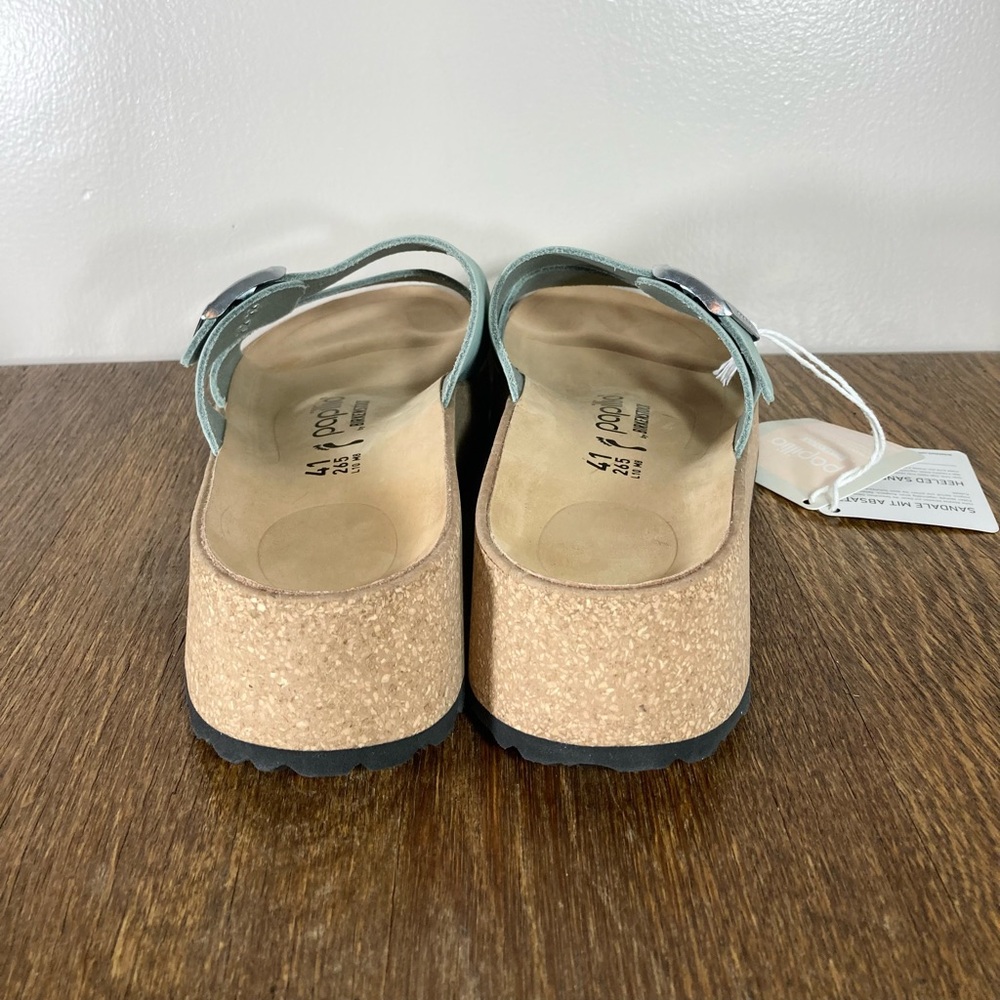 NWT Birkenstock Papillio Almina Platform Sandal Women’s Various Sizes Pure Sage - Picture 4 of 7